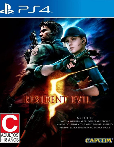 PS4 Resident Evil 5 (Resale)